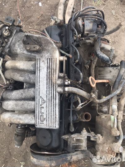 Продам двигатель с коробкой на audi 100 92 года