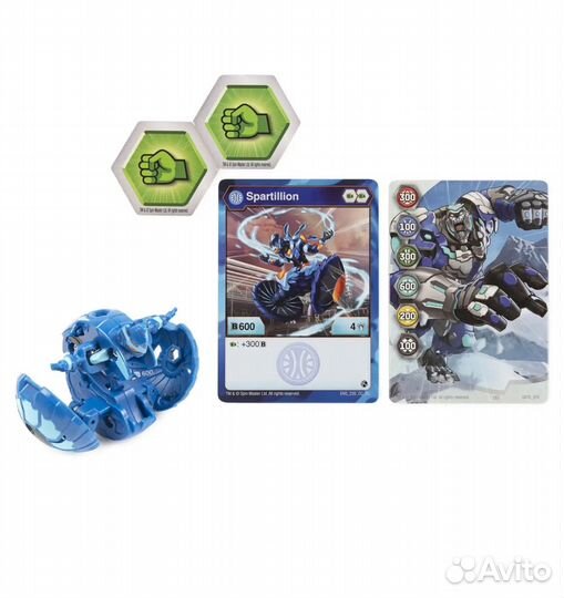 Новый Bakugan Geogan rising Spartillion