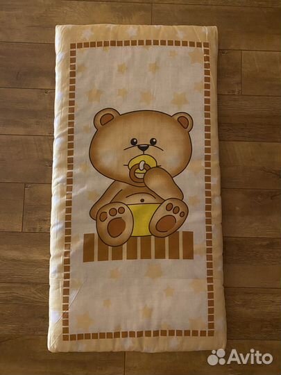 Матрас детский 120 60 на кокосовой основе