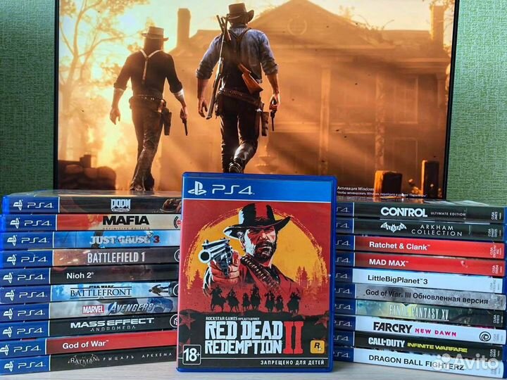 Игра Red Dead Redemption 2 ps 4