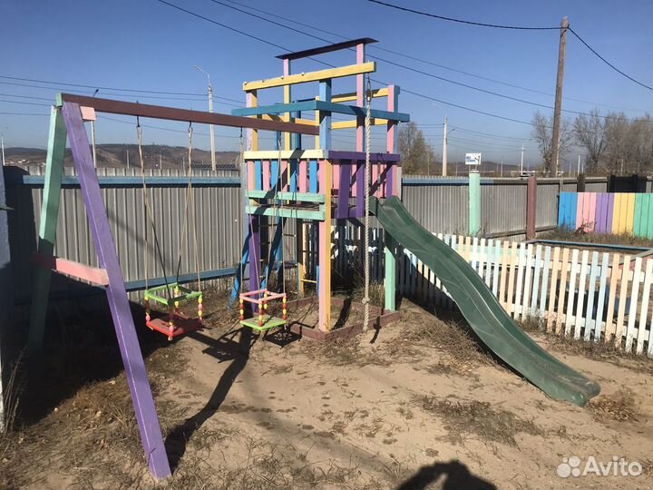 Детский спортивный комплекс уличный бу