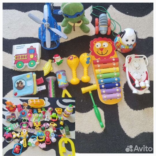 Развивающие игрушки пакетом