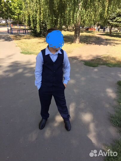 Школьный костюм для мальчика 146