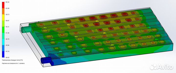Водоблоки для асика Antminer S19J PRO текстолит