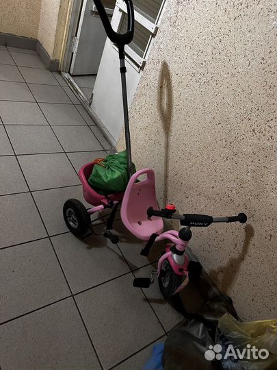 Трехколесный велосипед Puky Ceety 2020, pink/kiwi