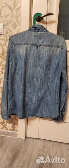 Guess Рубашка джинсовая для мальчика 170-176 см
