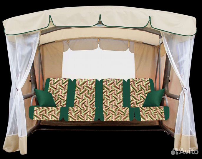 Пошив тентов для качелей и садовой мебели