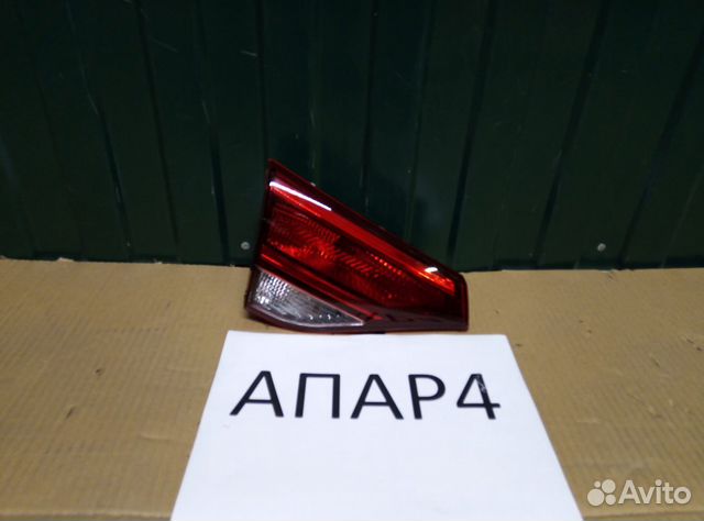Фонарь левый внутренний Kia Rio 4 фb 2017