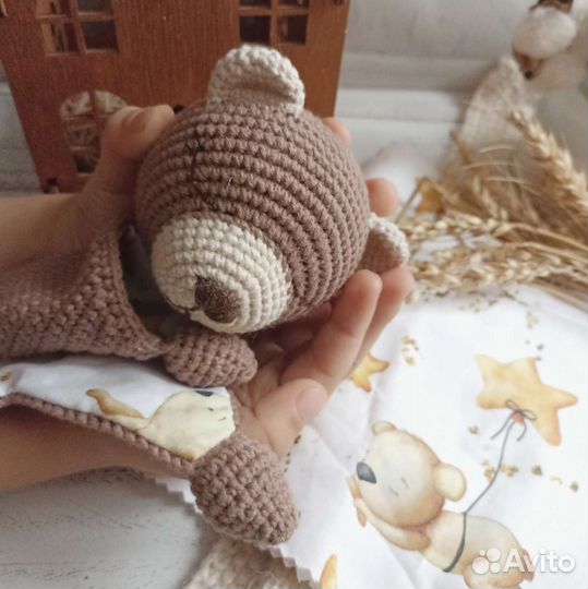 Вязаные игрушки ручной работы