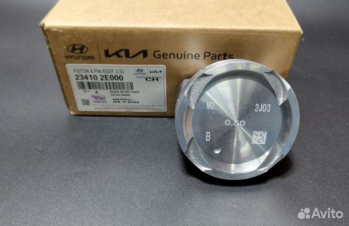 Рем поршни +0.50 G4NA ND NB 230412E000 KIA Hyundai