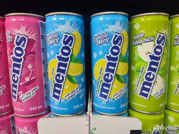 Напитки mentos