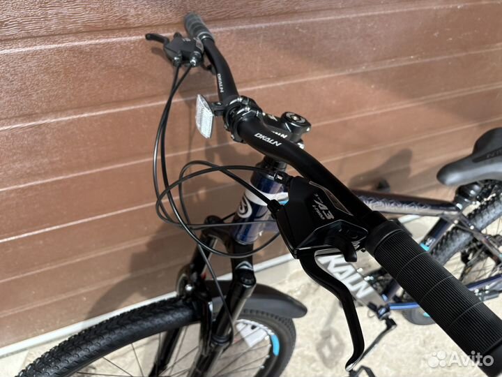 Новый велосипед взрослый 27.5 рама алюминиевая