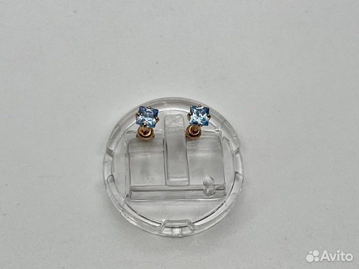 Золотые серьги