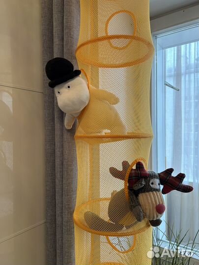 Подвесная полка сетка для игрушек IKEA