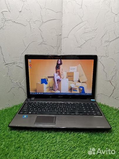 Ноутбук для современных игр 4 ядра/4GB озу