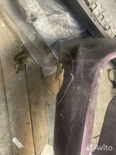 Бампер на салярис передний