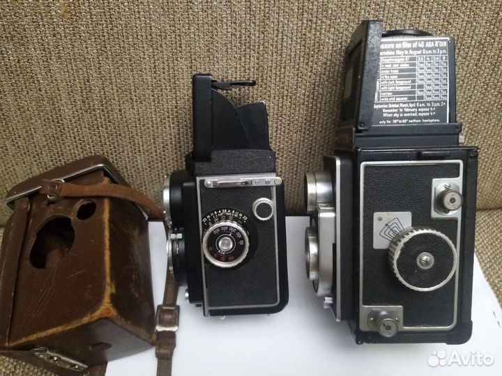 TLR Zeiss Ikon Ikoflex II и TLR Primo JR