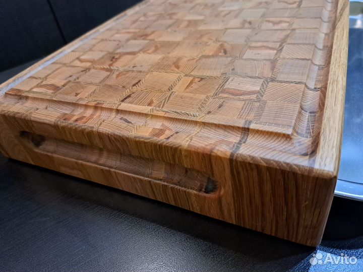 Торцевая разделочная доска с гастроемкостью