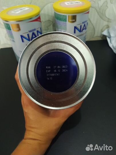 Детская смесь Nan на козьем молоке