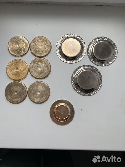 Подставки металлические для стаканов