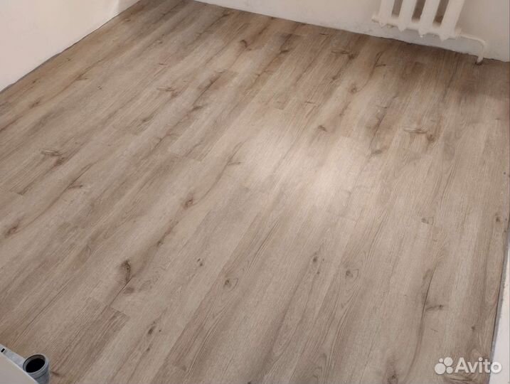 Укладка ламината, кварцвинила