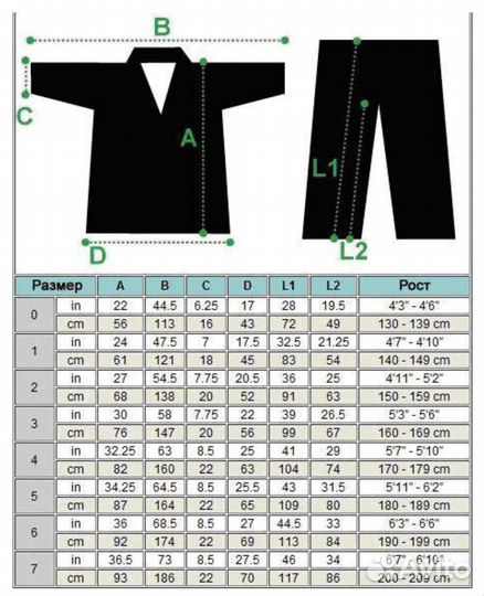 Кимоно для каратэ детское + пояс белый