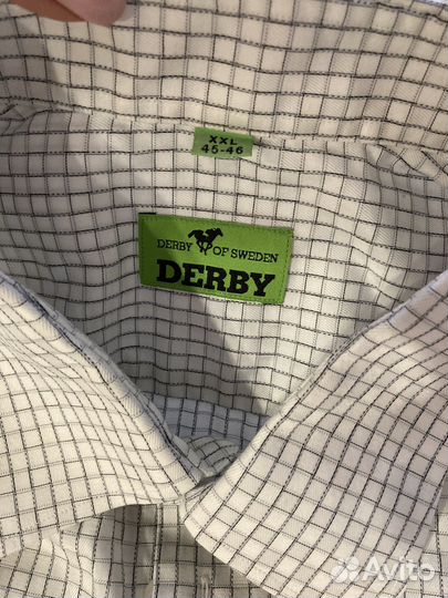 Мужская рубашка 54 Derby хлопок Европа