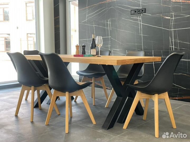 Стол из массива бука