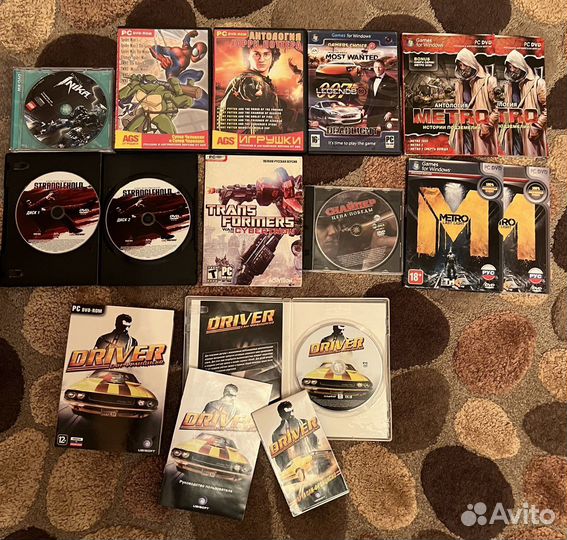 Диски игры на пк