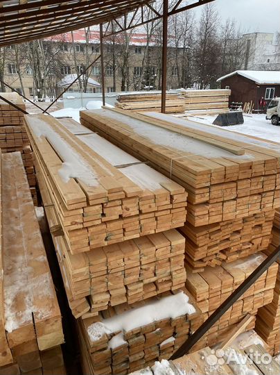 Доска обрезная от производителя