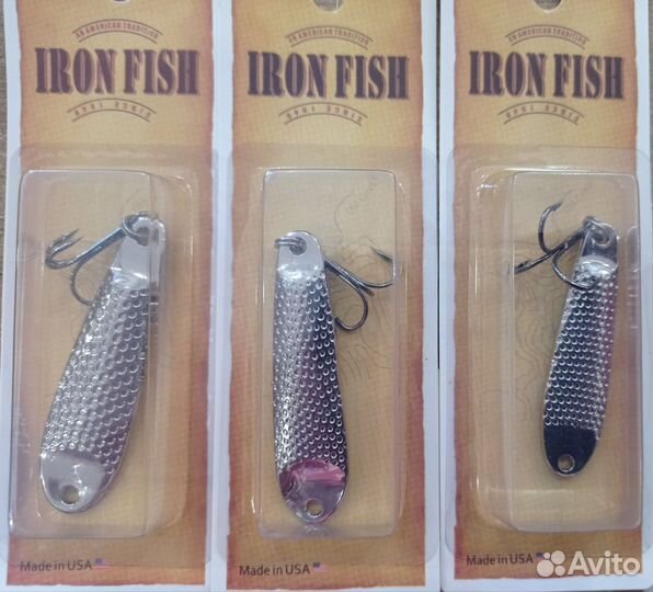 Набор 6шт блесна/ пилькер Trophy Hopkins на жереха