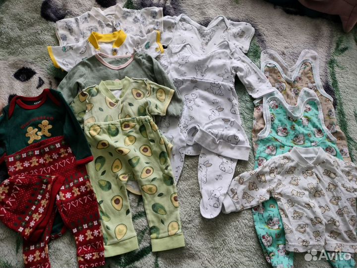 Одежда для новорожденного пакетом