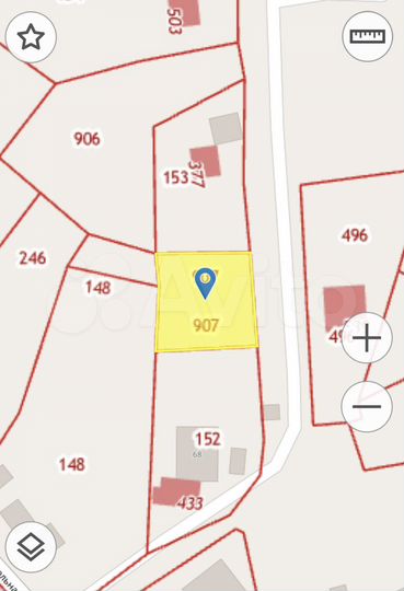 Участок 6,8 сот. (СНТ, ДНП)