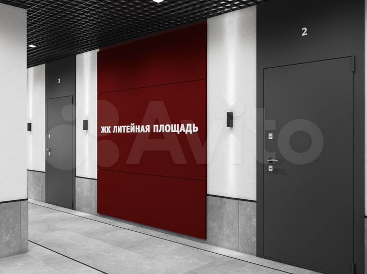 Квартира-студия, 34,7 м², 4/9 эт.