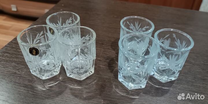 Стаканы, стопки Гусь-Хрустальный СССР