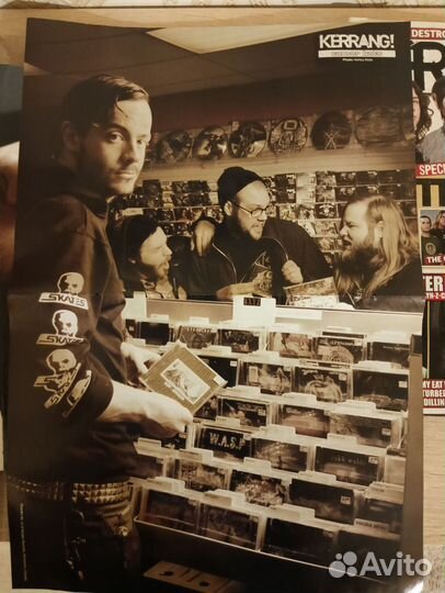 Постеры из журналов Kerrang 2007-2008 года