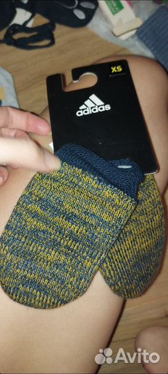 Варежки adidas оригинал детские новые