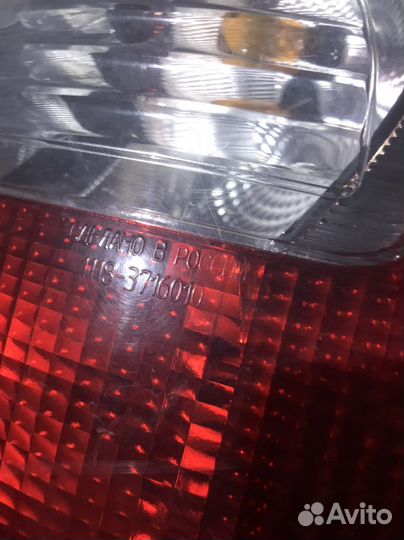 Фонарь задний правый LADA Kalina 1