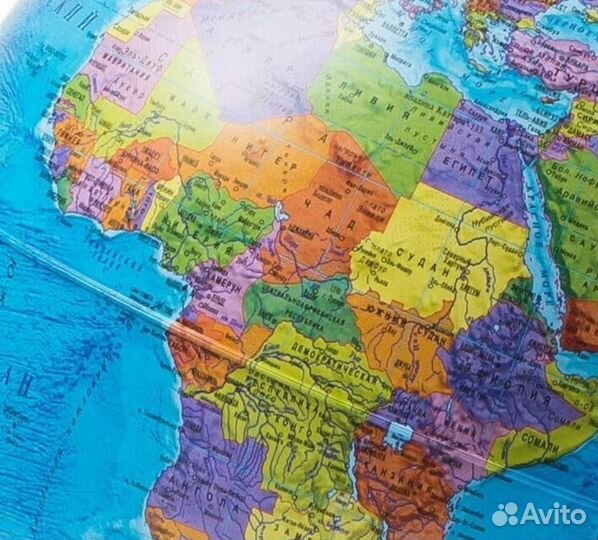 Глобус политический