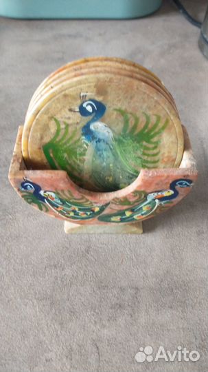 Подставки под напитки из камня, костеры