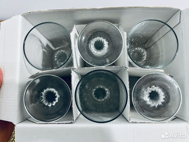 Бокалы для вина 6 штук