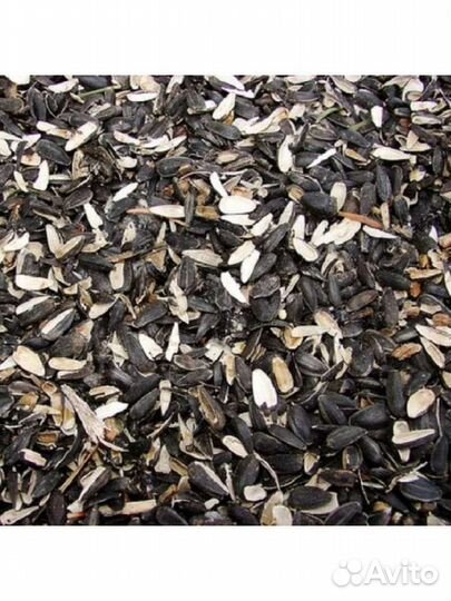 Шелуха, лузга, мульча подсолнечника