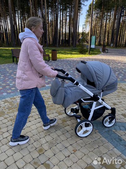 Коляска 2 в 1 adamex