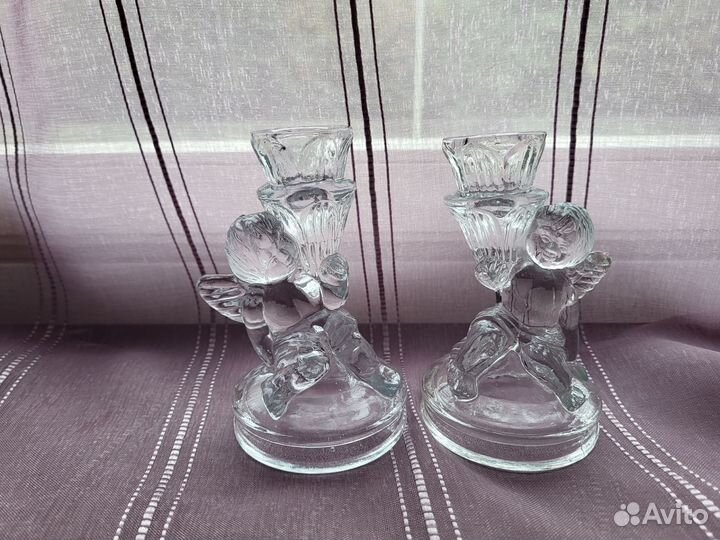 Подсвечники ангелы