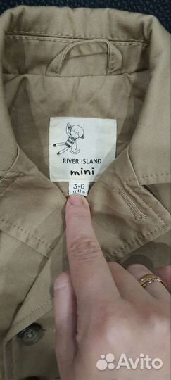 Тренч для мальчика