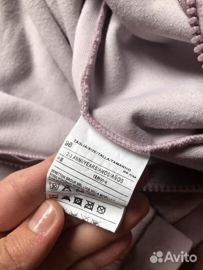 Толстовка для девочки 98 benetton