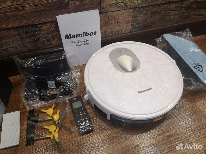 Пылесос-робот Mamibot с камерой и влажной уборкой