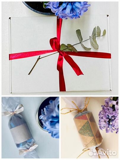 Носки вязаные ручной работы ажурные