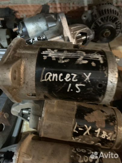 Стартер Mitsubishi lanser 10