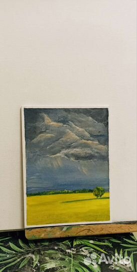 Картина Маслом пейзаж